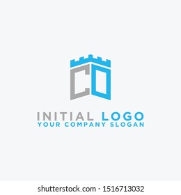 Inspiring company logo designs from the initial letters of the CO logo icon. -Vectors