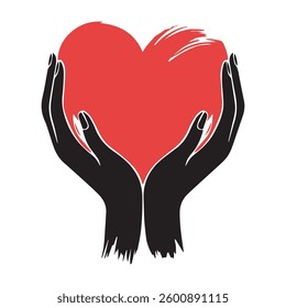 An inspiring corporate social responsibility logo that blends ethics, teamwork, and philanthropy—perfect for business foundations, sponsorships, and partnerships, Charity icon,