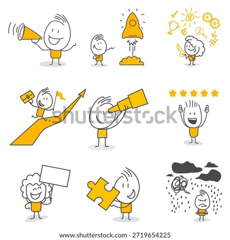 Inspiring and dynamic working methods of employees growing their projects with creative thinking power.