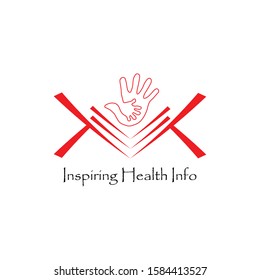 inspiring health info logo template