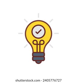Inspiring icon  in vector. Illustration
