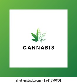 inspiring logo design premium cbd, marijuana, cannabis