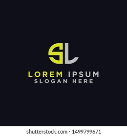 Inspiring logo designs for companies from the initial letters SL logo icon. -Vectors
