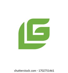 Inspiring logo: Initial LG elegant. The logo is suitable for business companies etc.