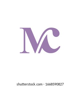 Inspiring logos: M logos are combined with elegant C. The logo is suitable for accounting, business, fashion etc.