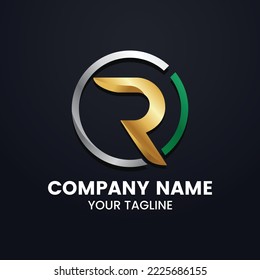 inspiring modern elegant logo template