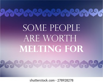 Inspiring Quote Typographical Background