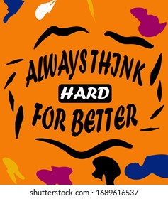 Inspiring quotes for hard workers, suitable for office wall hangings, rooms, etc. 