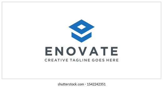 Inspiring simple logo design graduation hats.
