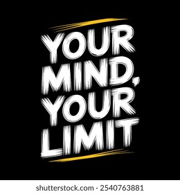 Inspiring Student Motivation Typography Design for Hard Work and Achievement