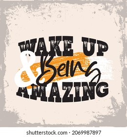Inspiring Workout and Fitness Gym Motivation Quote Illustration Sign. Creative Strong Sport Vector Typography Wallpaper Poster. Motivational Quote. 