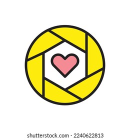 Insta Like Icon Vector Illustration