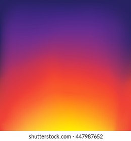 Phone Colorful Sunset banner