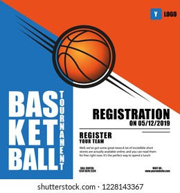 Instagram Basketball Tournament Flyer