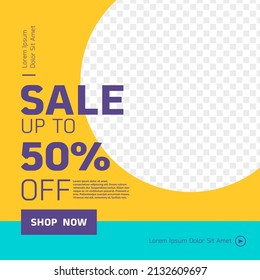 Instagram Design Template Sale New Look Fashion Banner 02