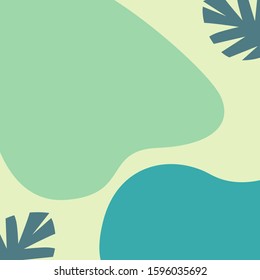 Instagram feed background with isolated vector and flat color design
