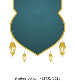 Instagram feed design with an Islamic theme