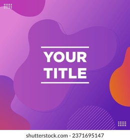 Instagram Feeds Template Colorful and Simple 