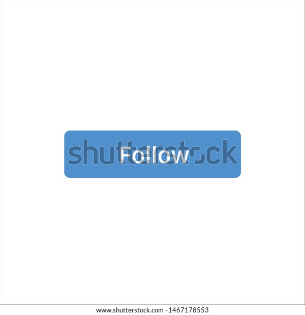 Instagram Follow Icon Button Popular Social Stock Vector Royalty Free