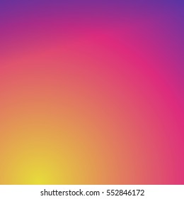 Instagram gradient. Modern design. Vector illustration. EPS10.