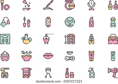 Instagram highlights icons collection is a vector illustration with editable stroke.
