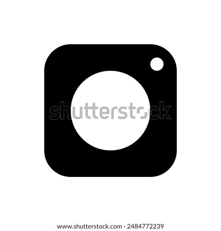 instagram icon, modern vector isolated on white background.