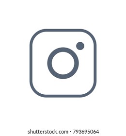 Instagram Logo Social Media Vector Icon Stock Vector Royalty Free