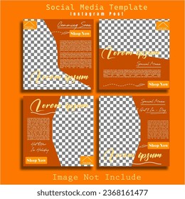 Instagram Post Food Template modern style