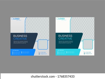 Instagram post templates. templates for business on Instagram social media. social media posts and Instagram advertising banners