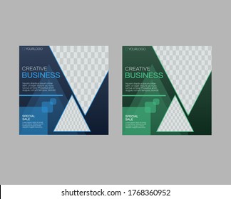 Instagram post templates. templates for business on Instagram social media. social media posts and Instagram advertising banners