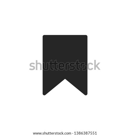 Instagram Save Icon Isolated On White Background. Bookmark Symbol Modern Simple Vector For Web Site Or Mobile App