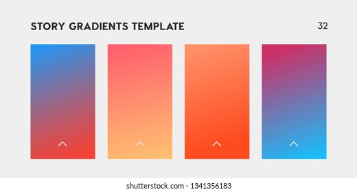 Instagram stories backgrounds gradient background, instagram template photo, can be use for  landing page, website, mobile app, poster, flyer, coupon, smartphone template. Instagram stories.