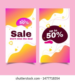 Instagram Stories Sale Banners for Promotion