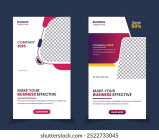 Instagram stories social media, Facebook stories, for personal profile business template design