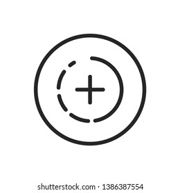 Instagram Story Icon Isolated On White Background. Highlight Symbol Modern Simple Vector For Web Site Or Mobile App