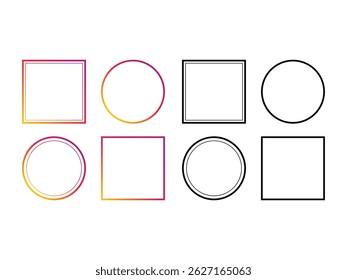 Instagramable story badge symbol icon design vector isolated transparent background