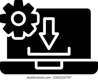 Install Vector Icon Glyph Style