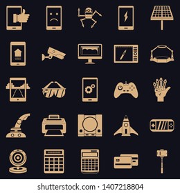 Installation icons set. Simple set of 25 installation vector icons for web for any design
