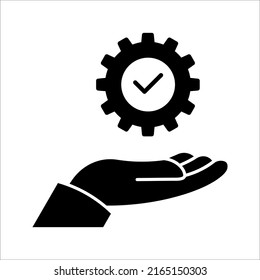 Installation and support icon. Call center, assist, service, contact, phone, computer, info, vector illustration on white background.