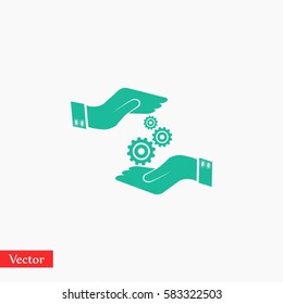 Installation and support vector, Vector EPS 10 illustration