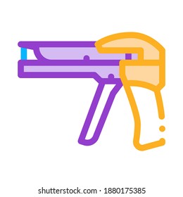 installation tool optical fiber color icon vector. installation tool optical fiber sign. isolated symbol illustration