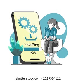 Installing Downloaded Applications Or Update On Mobile Phone