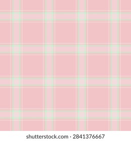 Installing tartan pattern texture, 40s textile fabric seamless. Eps background vector check plaid in light and white colors palette.