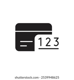 Installments Pay Icon Featuring Credit Card with Small Steps, Symbolizing Payment Installments, Flexible Financing, and Budget-Friendly Purchases