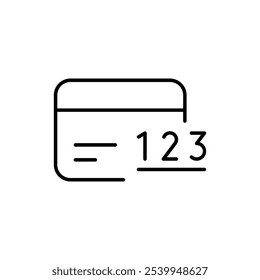 Installments Pay Icon Featuring Credit Card with Small Steps, Symbolizing Payment Installments, Flexible Financing, and Budget-Friendly Purchases