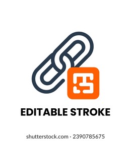 Instant Access Link Generation Vector Icon Illustration