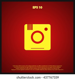 instant camera icon