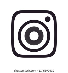 instant camera icon vector