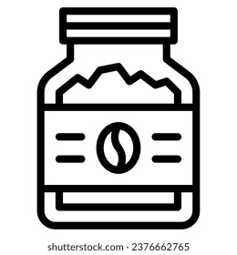 instant coffee drink hot object icon
