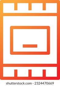 Icono de gradiente de café instantáneo - Icono único, vector